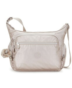 �L�v�����O ���f�B�[�X �o�b�O �i�C���� Kiplingabbie Medium Nylon Zip-Top Crossbody Handbag Metallic Glow ���^���b�N