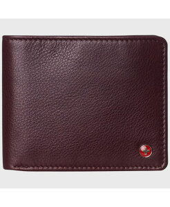 �A���p�C���X�C�X �����Y �A�N�Z�T���[ ���z ���U�[ Alpine Swiss Men's Wallet for Men RFID Protected Leather Wallet Spencer Bifoldivided Bill Section Gift Box 2 ID Windows 14 Card Storage Pockets Burgundy �o�[�K���f�B