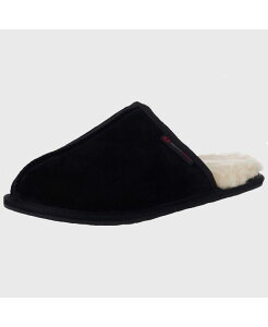 �A���p�C���X�C�X �����Y �V���[�Y �T���_�� �X�G�[�h Alpine Swiss Men's Microsuede Memory Foam Scuff Slippers Comfort Slip On Shoes Black �u���b�N