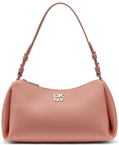 �_�i �L������ �j���[���[�N ���f�B�[�X �o�b�O DKNY Remy Medium Zip-Top Shoulder Handbag Italian Clay
