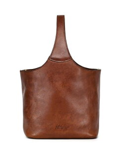 �I�[���h�g�����h ���f�B�[�X �o�b�O �~�j OLD TREND Napa Handcrafted Mini Bucket Handbag Cognac Brown �u���E��