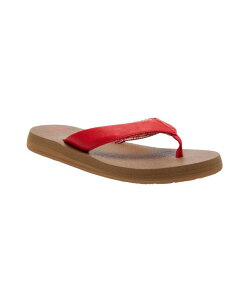 �T�k�[�N ���f�B�[�X �V���[�Y �T���_�� Sanuk Women's Yoga Mat II - Sandals Cherry red ���b�h