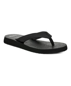 �T�k�[�N ���f�B�[�X �V���[�Y �T���_�� Sanuk Women's Yoga Mat II - Sandals Ebony
