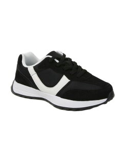 �o�[�l�X ���f�B�[�X �V���[�Y �X�j�[�J�[ ���[�X BERNESS Women's Beyonce Retro Lace-Up Sneakers Black �u���b�N