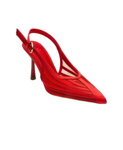 �v�����[�O�V���[�Y ���f�B�[�X �p���v�X Prologue Shoes Women'safira Stiletto Pump Red satin ���b�h