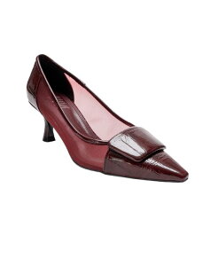 �v�����[�O�V���[�Y ���f�B�[�X �p���v�X Prologue Shoes Ola Stiletto Pump Burgundy patent �o�[�K���f�B