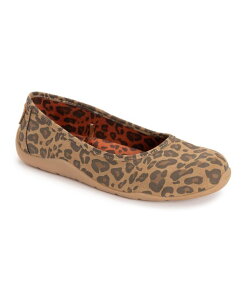 ���N���N�X ���f�B�[�X �V���[�Y �T���_�� MUK LUKS Women'solana Skimmer Flats Leopard �A�j�}��