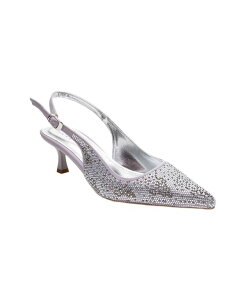 �v�����[�O�V���[�Y ���f�B�[�X �p���v�X Prologue Shoes Women's Nella Embellished Slingback Pointed Toe Pump Silver �V���o�[