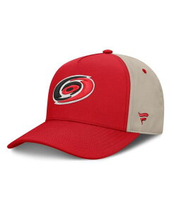 �t�@�i�e�B�N�X �����Y �A�N�Z�T���[ �X�q Fanatics Men's Red/Tan Carolina Hurricanes 2026 Stanley Cuplayoffs Lockeroom Adjustable Hat Red Tan ���b�h