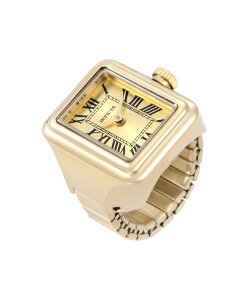 �C���r�N�^ ���f�B�[�X �A�N�Z�T���[ �r���v �~�j Invicta Women's 49895 Mini Quartz Dial Ring Watch Gold �S�[���h