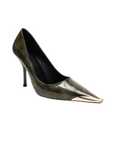 �v�����[�O�V���[�Y ���f�B�[�X �p���v�X Prologue Shoes women's Alvena Stiletto Pump Green print �O���[��