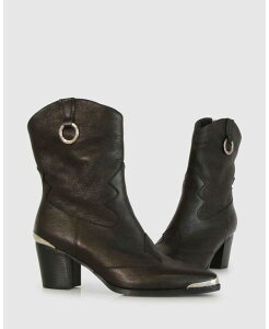 �x���A���h�u���[�� ���f�B�[�X �V���[�Y �u�[�c�E���C���u�[�c Belle & Bloom Dallas Western Boot Vintage black �u���b�N