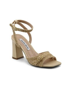 �`���[���Y�E�f�C�r�b�h ���f�B�[�X �V���[�Y �T���_�� �q�[�� Charles David Womens Rival High Block Heel Dressandal Natural
