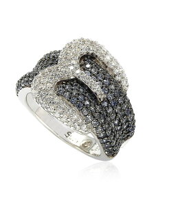 �X�[�W�[ �����B�A�� �j���[���[�N ���f�B�[�X �A�N�Z�T���[ �����O Suzy Levianew York Suzy Levian Sterling Sapphire & Created Sapphire Buckle Ring Blue sapphire �u���[