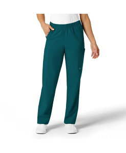 �E�B���N ���f�B�[�X �{�g���X �J�W���A���p���c �v�` Wink Petite W123 Unisex Multi-Cargo Scrub Pant Caribbean blue �u���[