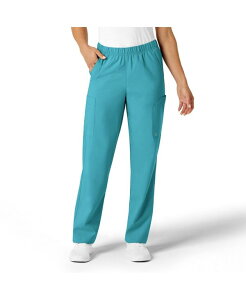 �E�B���N ���f�B�[�X �{�g���X �J�W���A���p���c �v�` Wink Petite W123 Unisex Multi-Cargo Scrub Panteal blue �u���[