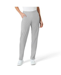 �E�B���N ���f�B�[�X �{�g���X �J�W���A���p���c �v�` Wink Petite W123 Flat Front Cargo Scrub Pant Grey �O���[