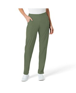 �E�B���N ���f�B�[�X �{�g���X �J�W���A���p���c �v�` Wink Petite W123 Flat Front Cargo Scrub Pant Olive �I���[�u