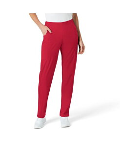 �E�B���N ���f�B�[�X �{�g���X �J�W���A���p���c �v�` Wink Petite W123 Flat Front Cargo Scrub Pant Red ���b�h