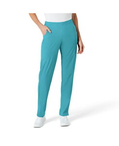 �E�B���N ���f�B�[�X �{�g���X �J�W���A���p���c �v�` Wink Petite W123 Flat Front Cargo Scrub Panteal blue �u���[