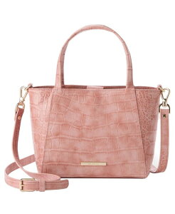 �u�����~�� ���f�B�[�X �o�b�O ���U�[ Brahmin Monalba Smalleather Crossbody Tote Handbag Blush �u���b�V��