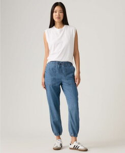 ���[�o�C�X ���f�B�[�X �{�g���X �J�W���A���p���c Levi's Women's Essential Mid-Rise Jogger Pants Going Steady Jogger