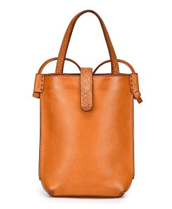 �I�[���h�g�����h ���f�B�[�X �o�b�O �~�j OLD TREND Wishbone Mini Crossbody Handbag Cognac Brown �u���E��
