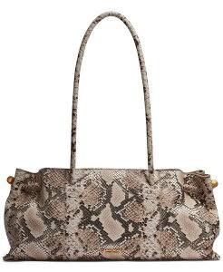 �_�i �L������ �j���[���[�N ���f�B�[�X �o�b�O Donna Karanew York Cashmere Python Medium Tote Handbag Neutral Multi �}���`�J���[