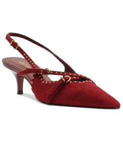 �A���b�c�H ���f�B�[�X �V���[�Y �p���v�X Arezzo Women's Tiana Mid Stiletto Pumps Rubi Wine ���C��