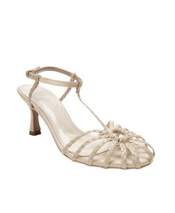 �v�����[�O�V���[�Y ���f�B�[�X �p���v�X Prologue Shoes Women's Gerald Woven Strap Stiletto Pump Beige �x�[�W��