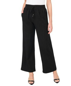�Z�Z ���f�B�[�X �{�g���X �J�W���A���p���c CeCe Women's Wide-Leg Pull-On Pants Rich Black �u���b�N