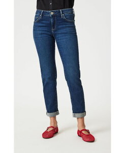 �}�[���B �W�[���Y ���f�B�[�X �{�g���X �f�j���p���c Mavi Jeans Women's Mavi Emma Slim Boyfriend In Deep Brushed Tribeca Dark blue �u���[