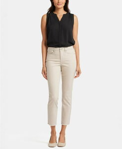�G�k���C�f�B�[�W�F�C ���f�B�[�X �{�g���X �f�j���p���c �A���N�� �W�[���Y NYDJ Women'sheri Slim Ankle Jeans with Frayed Hems Feather