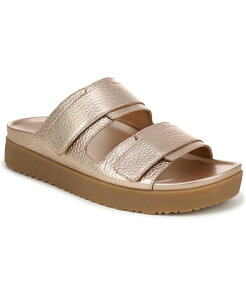 �o�C�I�j�b�N ���f�B�[�X �V���[�Y �p���v�X �T���_�� Vionic Womens Riviera Slide Sandals Bronze metallic leather ���^���b�N