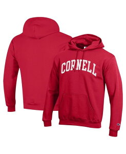 �`�����s�I�� �����Y �A�E�^�[ �p�[�J�[�E�X�E�F�b�g �t���[�X Champion Men's Red Cornell Big Red Basic Arch Fleece Pullover Hoodie Red ���b�h