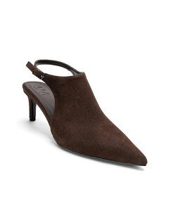 �v�����[�O�V���[�Y ���f�B�[�X �p���v�X Prologue Shoes Vosalie Slingback Stiletto Pump Brown suede �u���E��