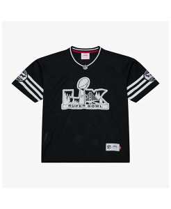 �~�b�`�F��&�l�X �����Y �g�b�v�X �V���c �W���[�W�[ Mitchell & Ness Men's Women's x Levi's Black Super BowlX Legacy Jersey Black �u���b�N