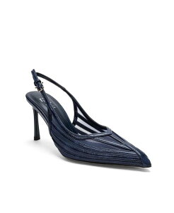 �v�����[�O�V���[�Y ���f�B�[�X �p���v�X ���b�V�� Prologue Shoes Women's Eleana Slingback Mesh Stiletto Pump Navy sheer �l�C�r�[