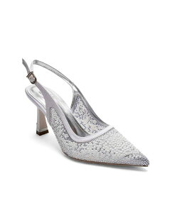 �v�����[�O�V���[�Y ���f�B�[�X �p���v�X Prologue Shoes Women's Frea Slingback Stiletto Pump Silver �V���o�[