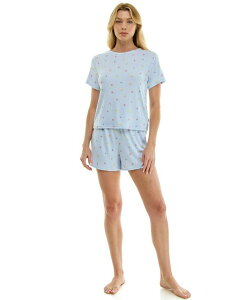 �V���V�A���[�W�����Y ���f�B�[�X �g�b�v�X T�V���c �V���[�g�p���c ���� Sincerely Jules Women'short-Sleeve T-Shirt and Pull-On Shorts 2-Piece Set Ditsy Fruit