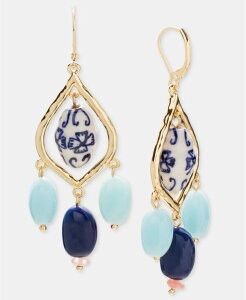�X�^�C���A���h�R�[ ���f�B�[�X �A�N�Z�T���[ �s�A�X�E�C�������O Style & Co Gold-Tone Beaded Chandelier Earrings Multi �}���`�J���[