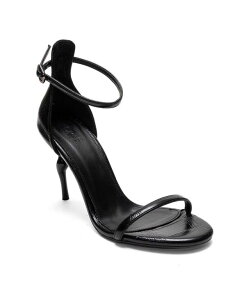 �v�����[�O�V���[�Y ���f�B�[�X �p���v�X �A���N�� Prologue Shoes Women's Yelenankle Strap Stiletto Pump Black print �u���b�N