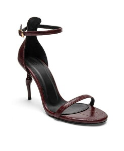�v�����[�O�V���[�Y ���f�B�[�X �p���v�X �A���N�� Prologue Shoes Women's Yelenankle Strap Stiletto Pump Burgundy print �o�[�K���f�B