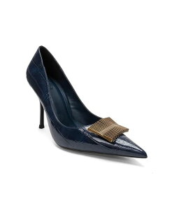 �v�����[�O�V���[�Y ���f�B�[�X �p���v�X Prologue Shoes Dexen Stiletto Pump Navy print �l�C�r�[
