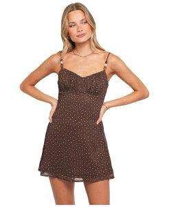 Petal and Pup ���f�B�[�X �g�b�v�X �����s�[�X �~�j Petal and Pup Women's Jasmine Mini Dress Brown �u���E��