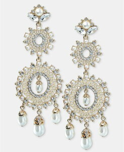�}���P�b�T ���f�B�[�X �A�N�Z�T���[ �s�A�X�E�C�������O Marchesa Crystal & Imitation Pearl Chandelier Earring silver �V���o�[