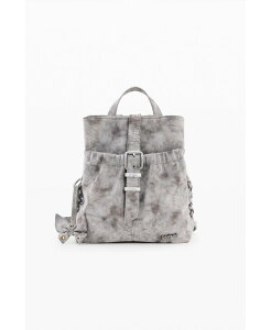 �f�W�O�A�� ���f�B�[�X �o�b�O �o�b�N�p�b�N�E�����b�N�T�b�N ���U�[ Desigual Women'smalleather effect backpack Light gray �O���[