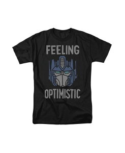 ���S�r�W���� �����Y �g�b�v�X T�V���c Logovision Men's Transformers The Optomistic Prime T Shirt Black �u���b�N