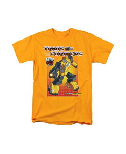 ���S�r�W���� �����Y �g�b�v�X T�V���c Logovision Men's Transformers Bumblebee T Shirt Royal