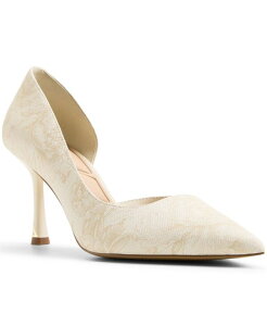 �A���h ���f�B�[�X �V���[�Y �p���v�X ALDO Women's Livianna D'Orsay Stiletto Pumps Beige Floral Combo �x�[�W��